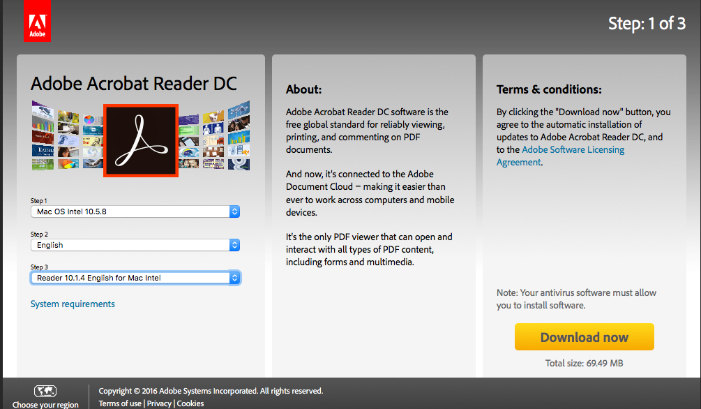 adobe reader and writer for mac