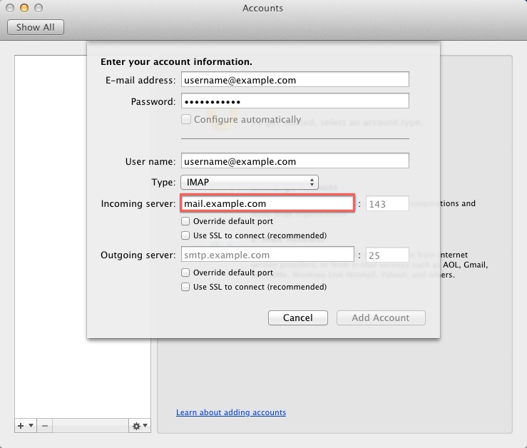 outlook 2011 for mac imap inbox items vanishing